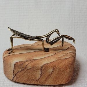Brass Praying Mantis